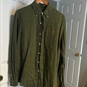 Ralph Lauren Dark olive Casual Button-Down Shirt